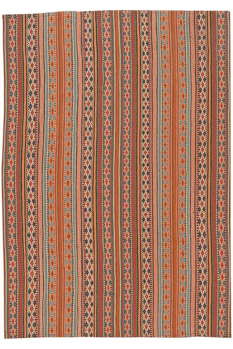 Kelim Djadjim · Handgewebt – Bunt, 150x104 cm