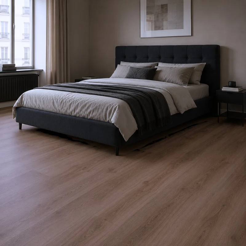 Klick Vinyl Eiche Natur braun Madrid Landhausdiele