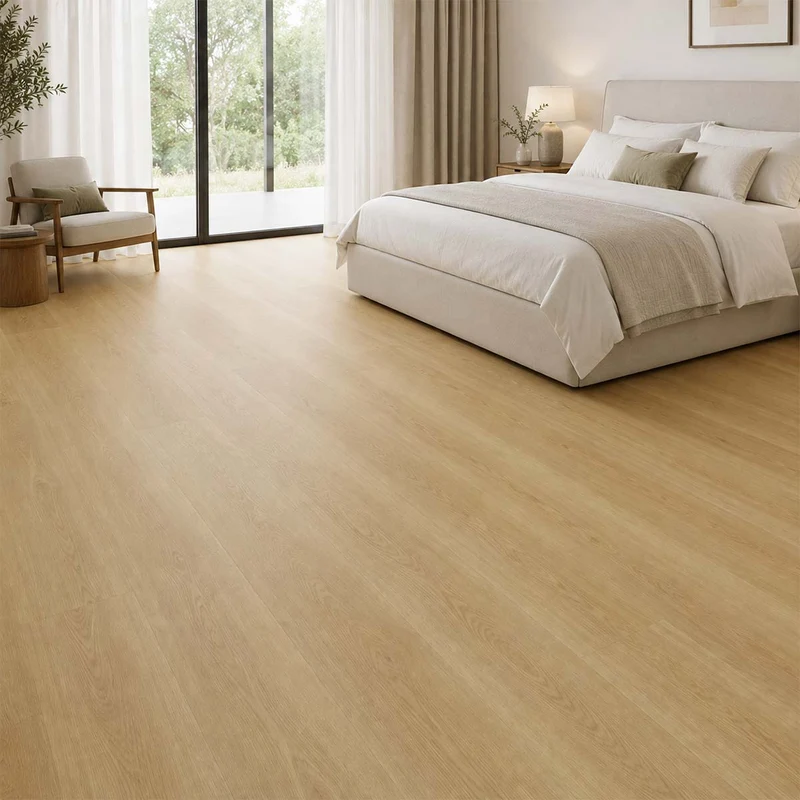 Klick Vinylboden Eiche Morbach Check One mit Trittschall