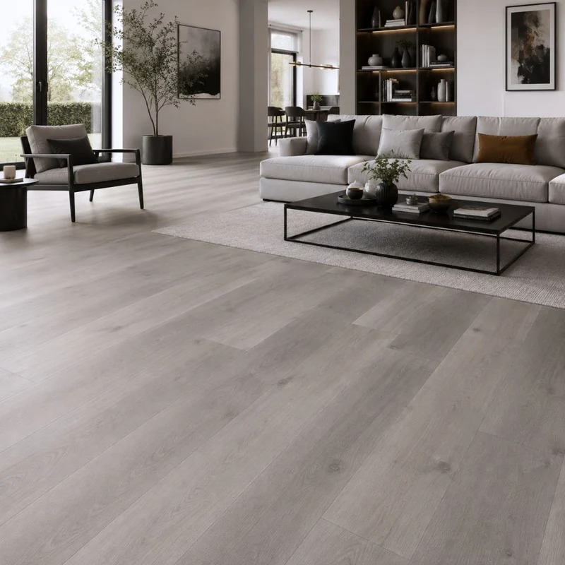 Klick Vinyl Premium Eiche Check One Lausitz mit Trittschall