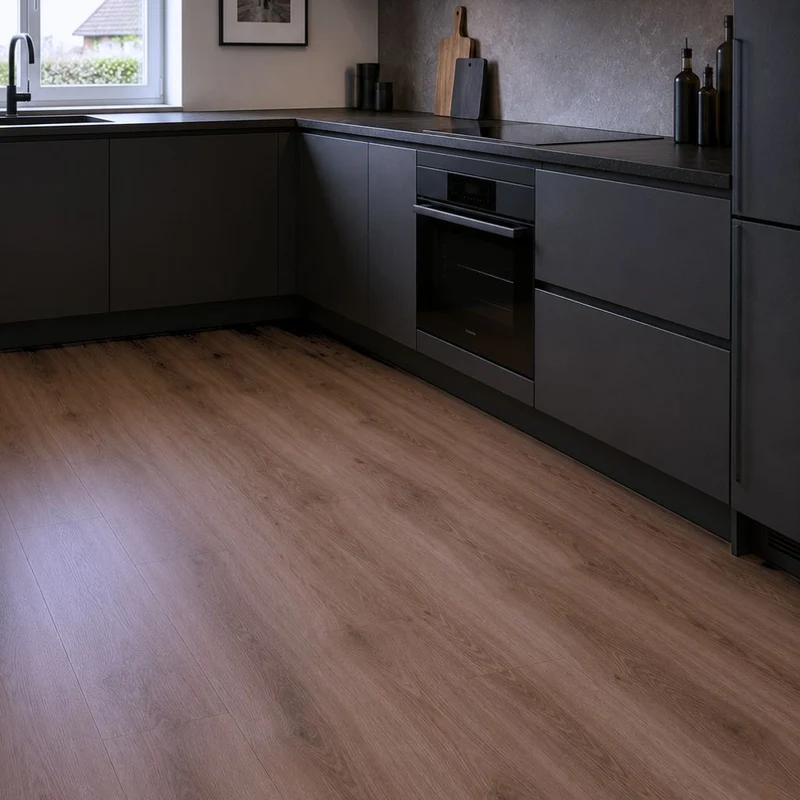 Klick Vinylboden Breitdiele XL Eiche natur Landhausdiele