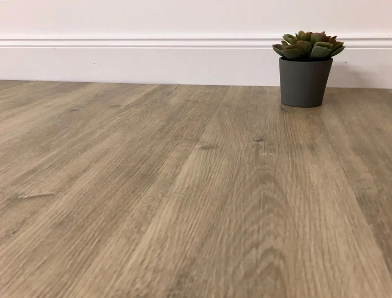 Vinylboden Living Silent Safran Eiche hell - mit Trittschalldämmung