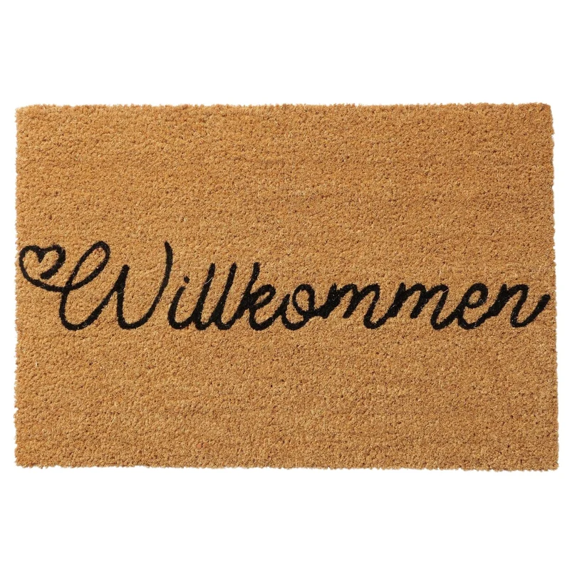 Fußmatte 40x60 Willkommen Kokosmatte