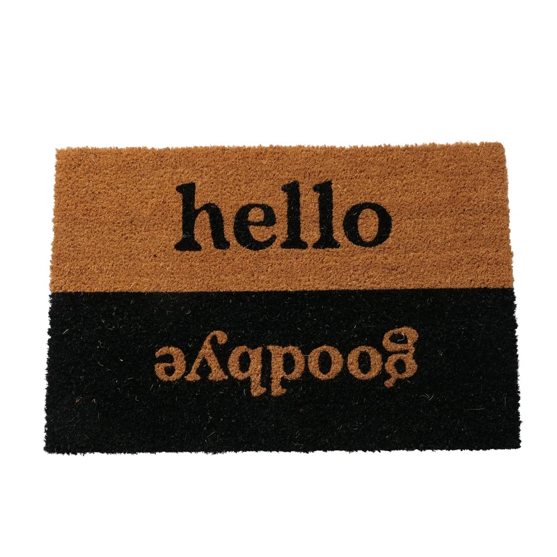 Fußmatte 40x60 Hello Goodbye Kokosmatte