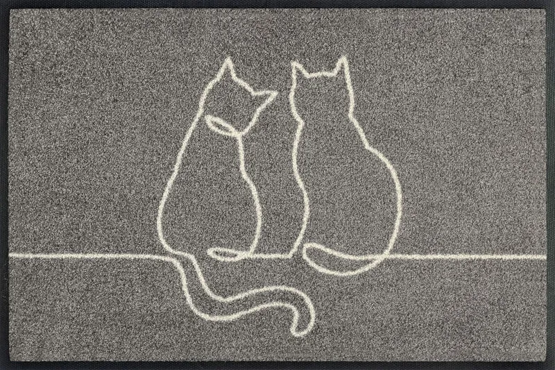 Fußmatte 40x60 Lovetails grau