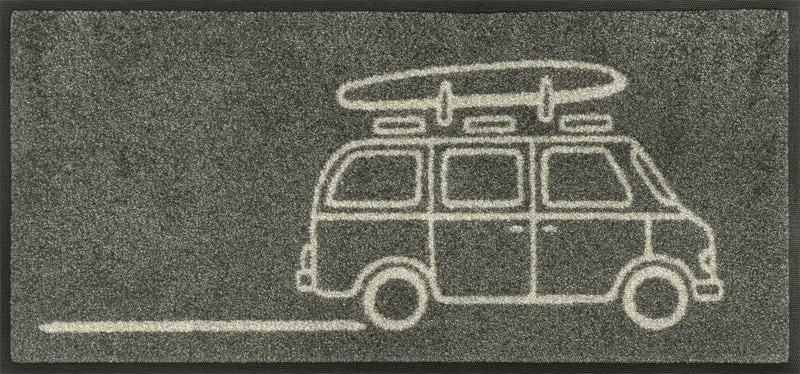 Fußabtreter klein 35x75 Keep it Simple grey grau