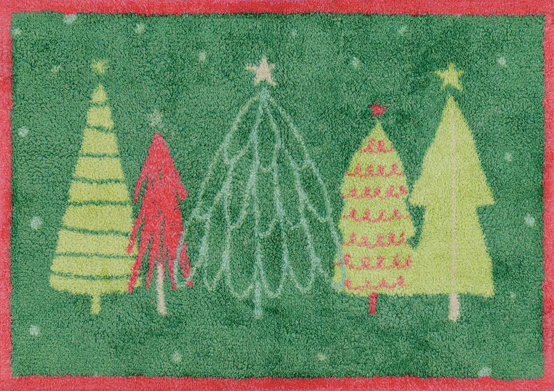 Eingangsmatte 60x85 Christmas Forest