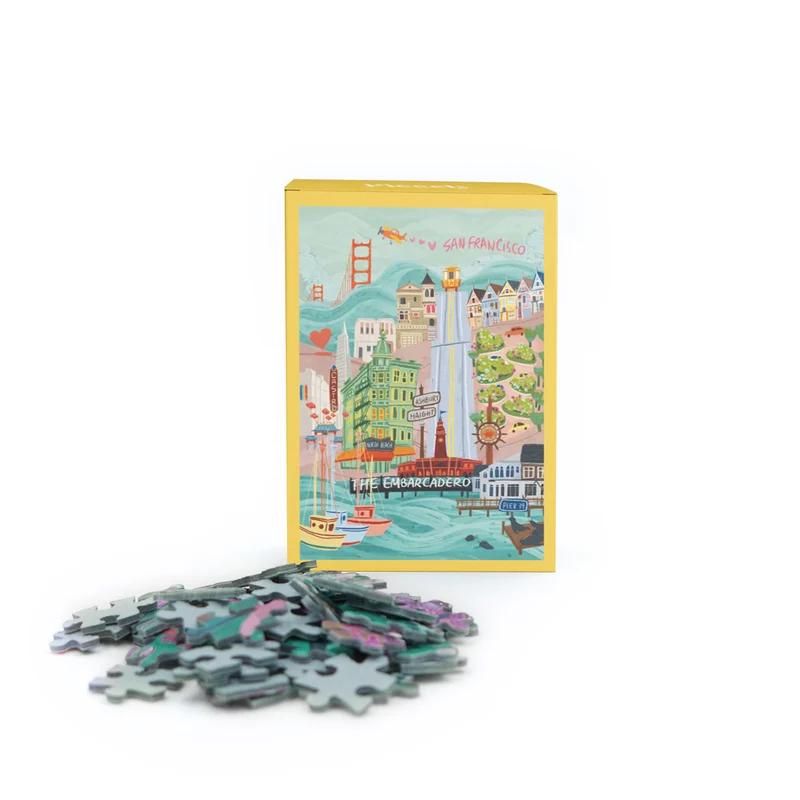 Minipuzzle San Francisco, 99 Teile