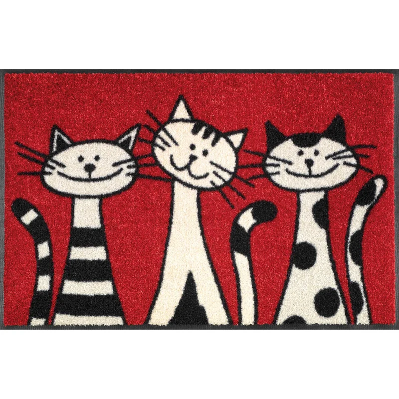 Fußmatte 50x75 Three Cats