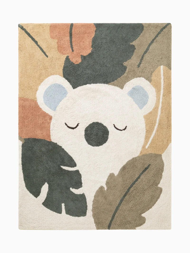 Waschbarer Kinderteppich Rio Creme Mehrfarbig