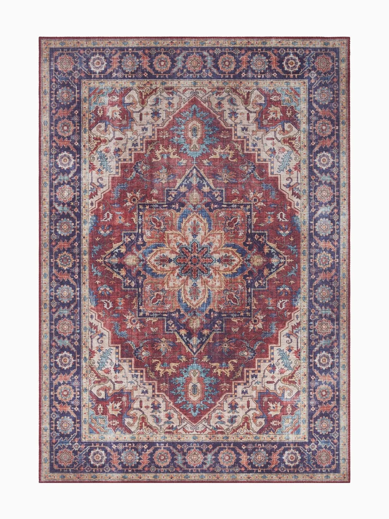 Vintage Teppich Anthea Rot
