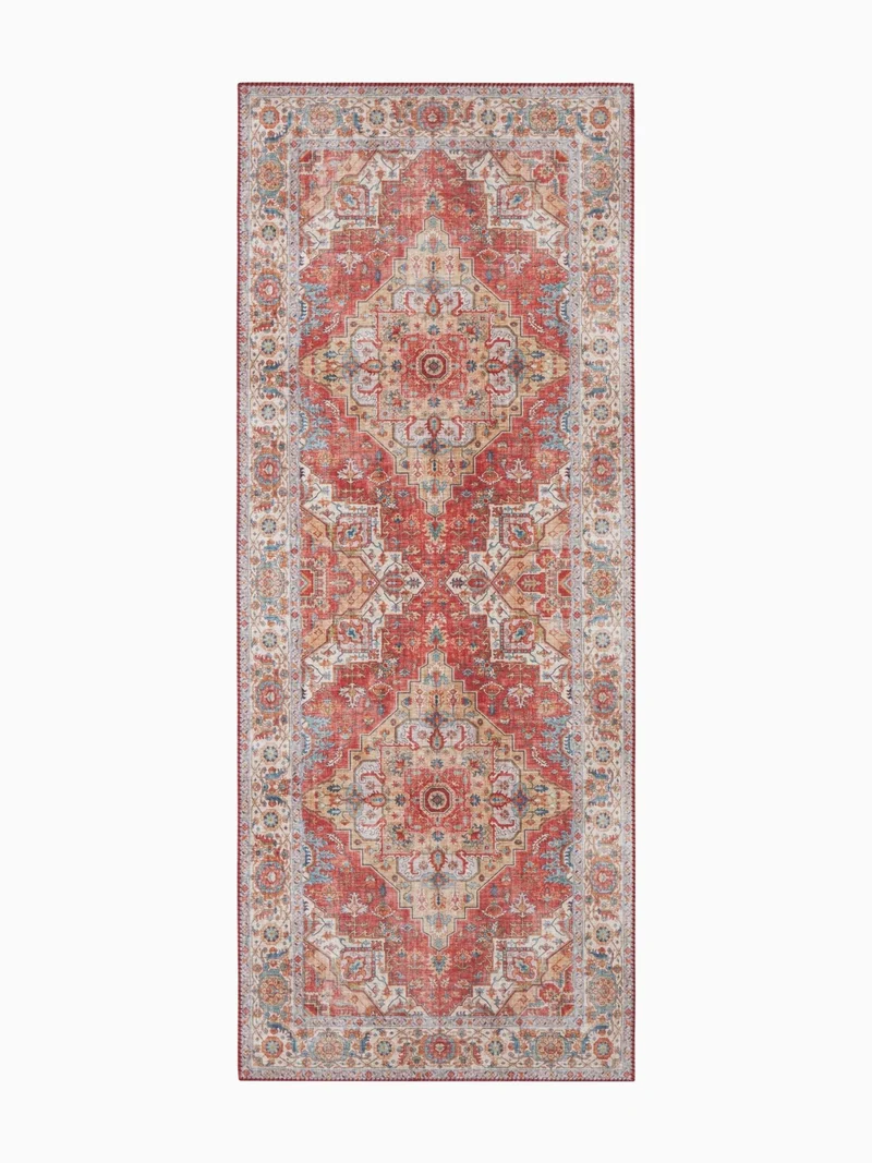 Vintage Teppich Sylla Rot Läufer