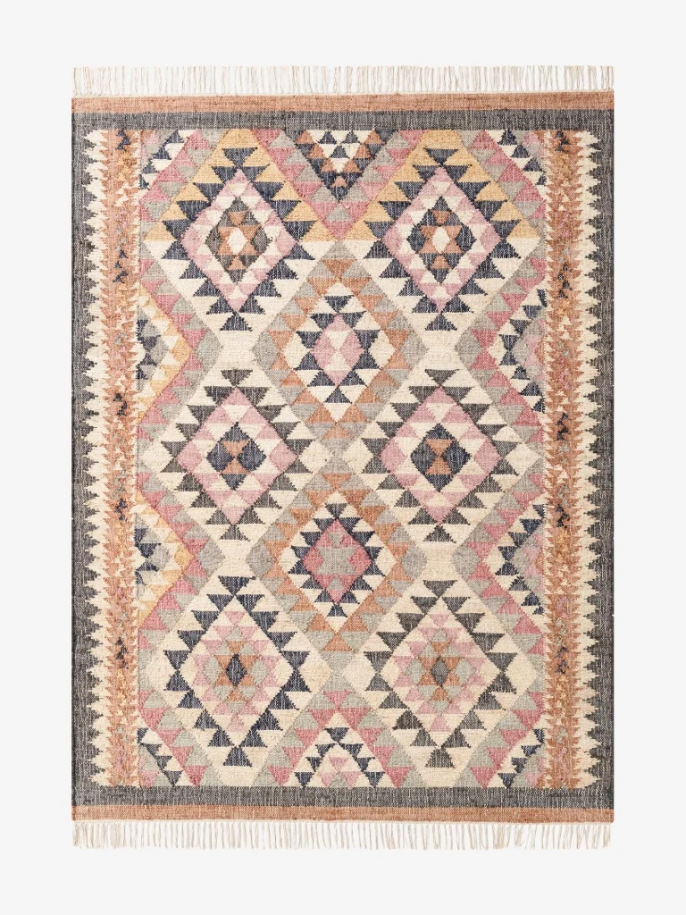 Elle Decoration Kelim Teppich Parsa Mehrfarbig