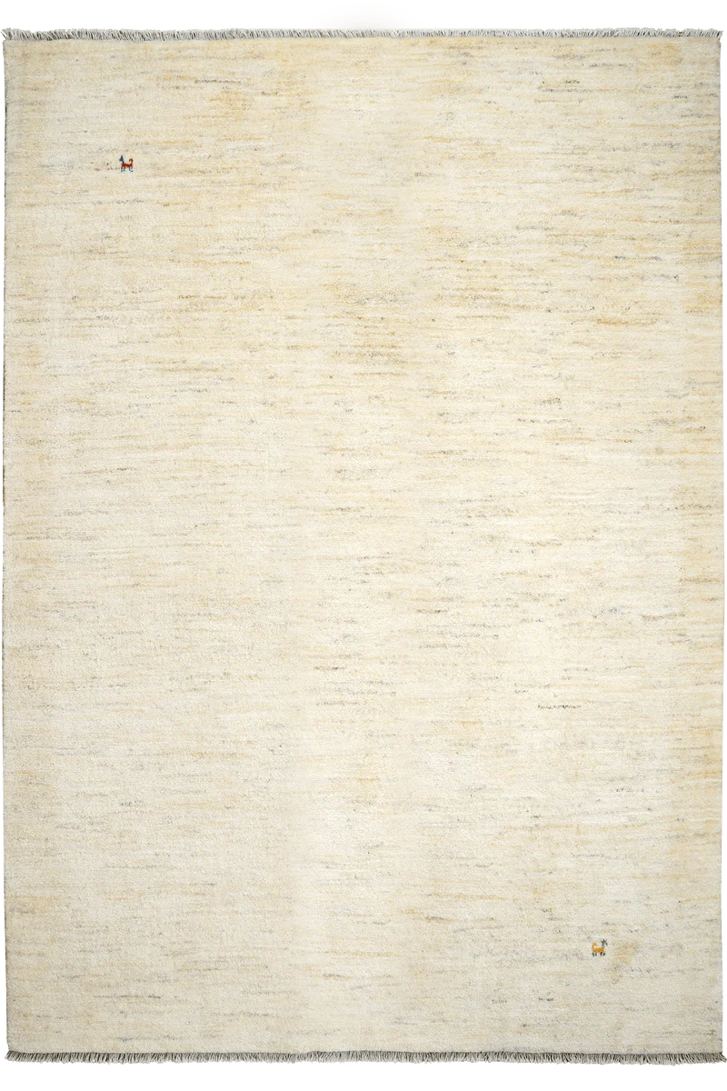 Gabbeh · Handgeknüpft – Beige, 247x174 cm