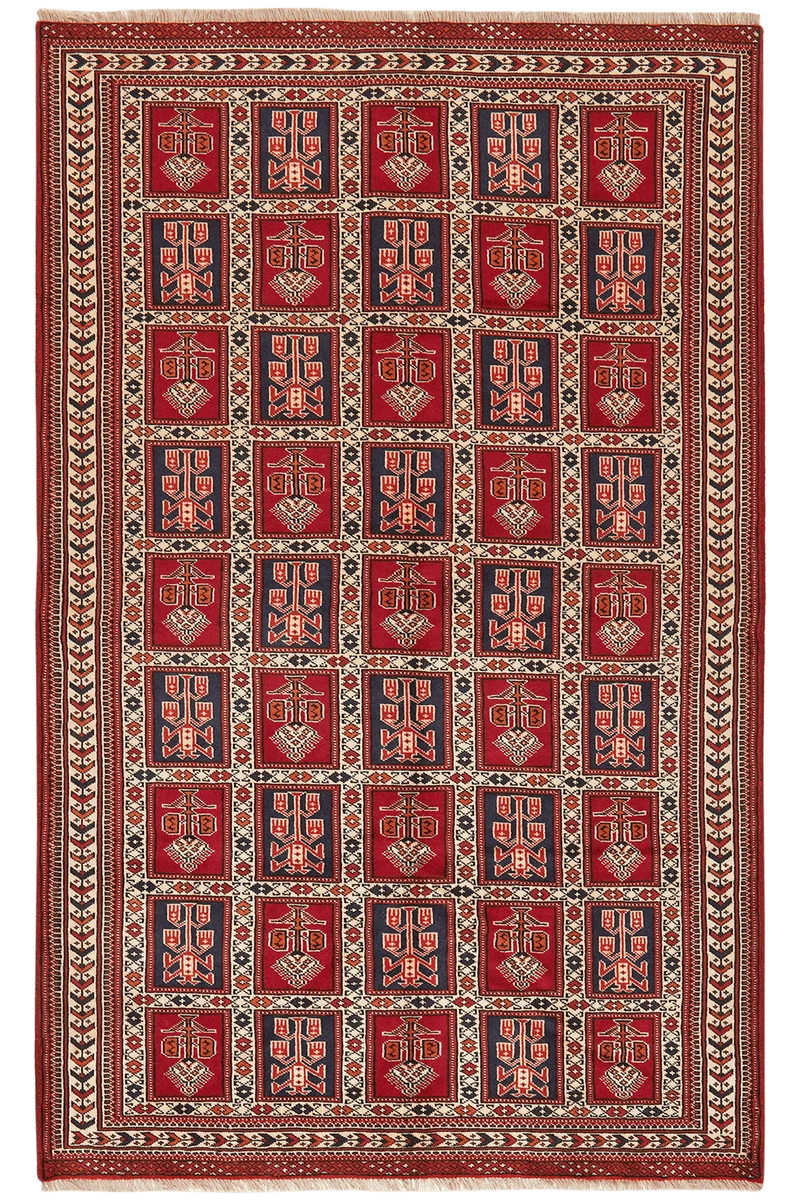 Turkman · Handgeknüpft – Bunt, 240x152 cm