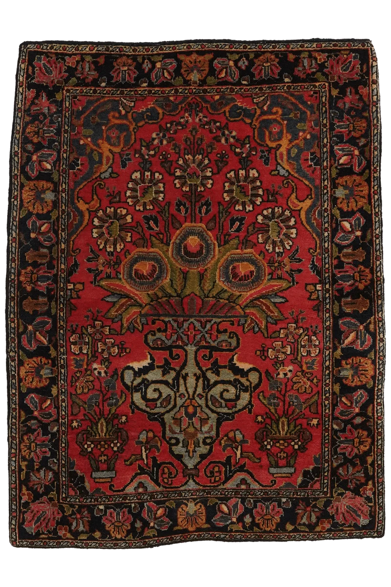 Bidjar · Handgeknüpft – Rot, 81x64 cm