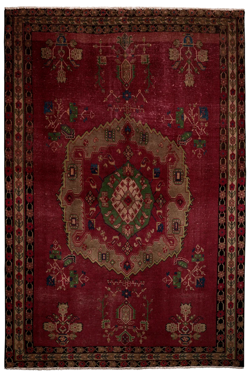 Heritage · Handgeknüpft – Rot, 238x158 cm