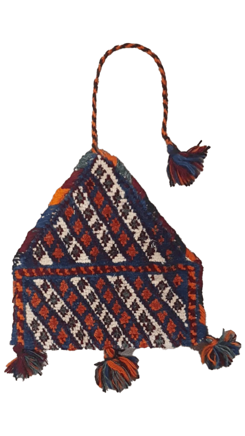 Tasche · Handgefertigt – Bunt, 22x20 cm
