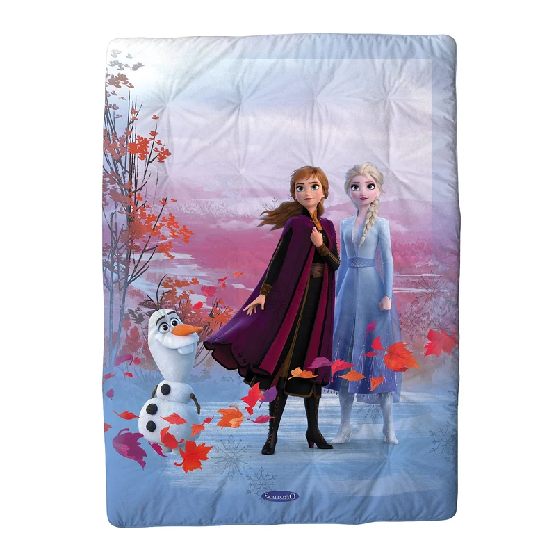 Plaid Scaldotto frozen elsa in Cotone 250 gr/mq