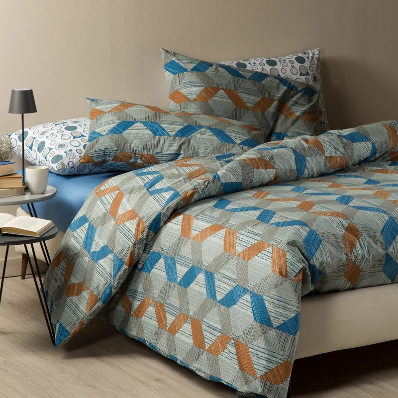 Completo Copripiumino tex Moderno in Cotone