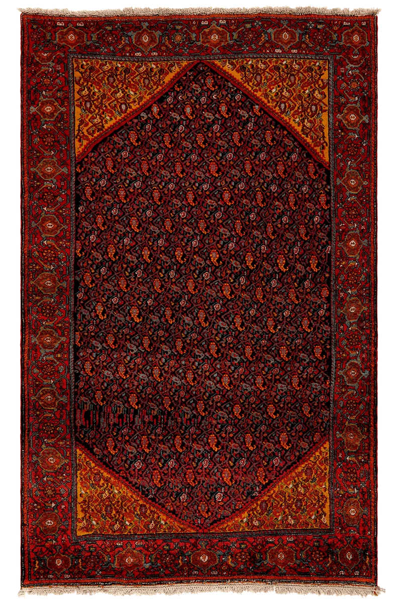 Malayer · Handgeknüpft – Blau, 185x118 cm