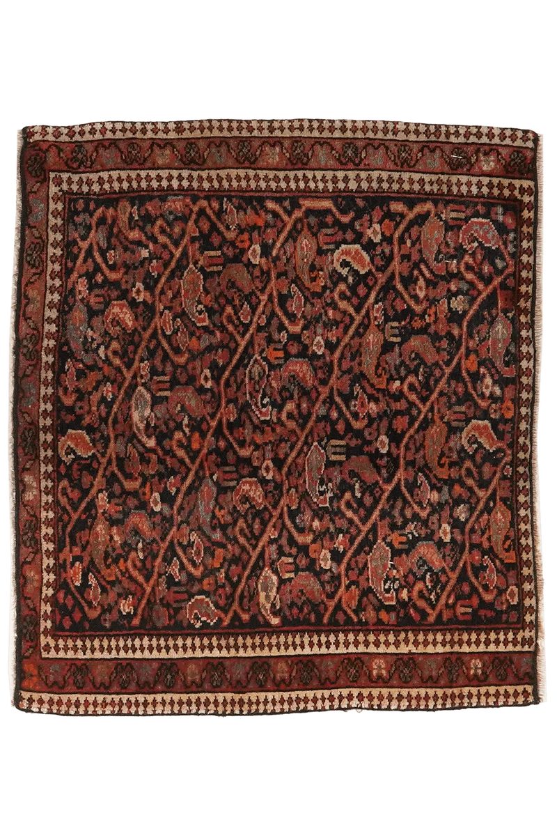 Malayer · Handgeknüpft – Blau, 50x44 cm