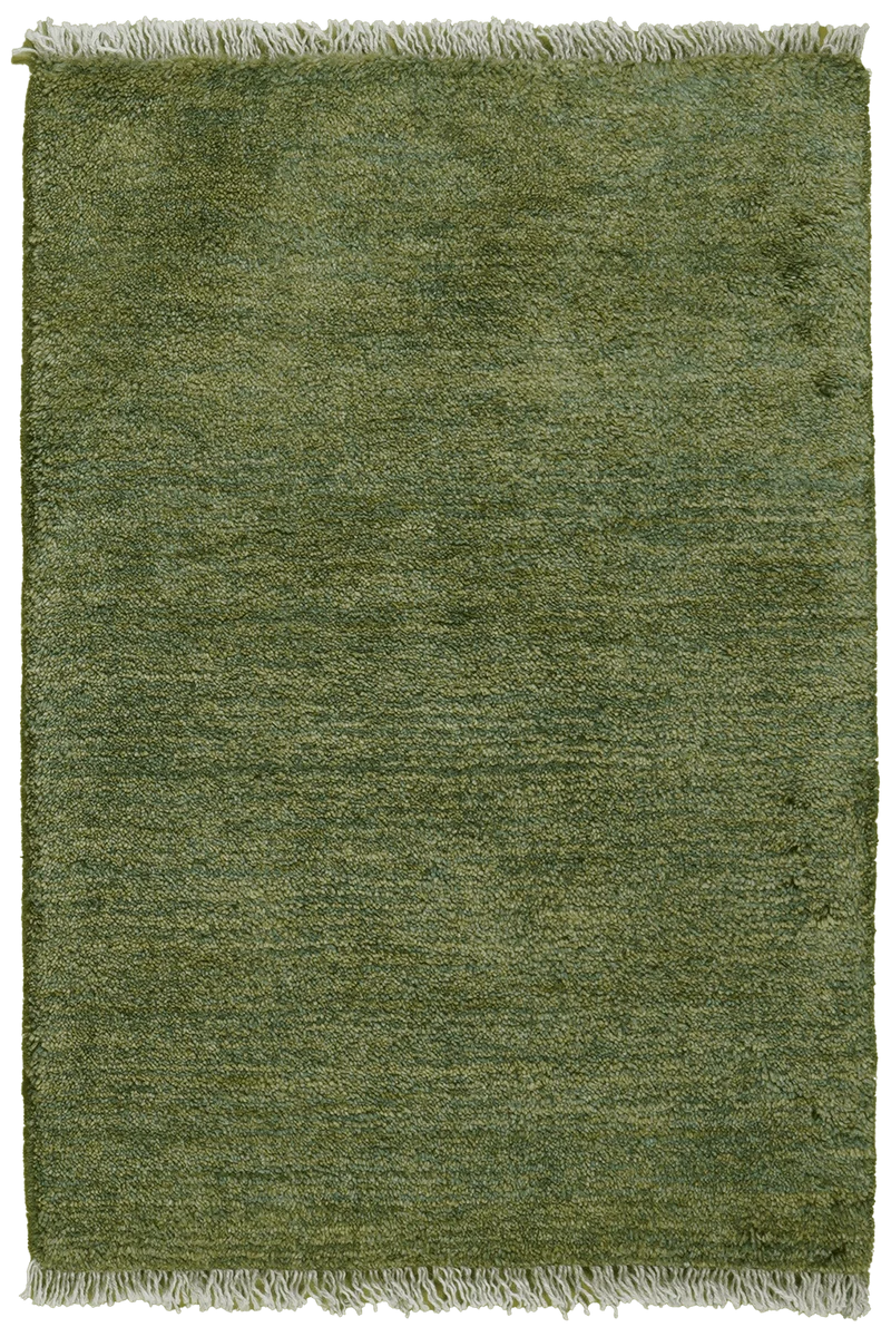 Gabbeh · Handgeknüpft – Grün, 85x61 cm