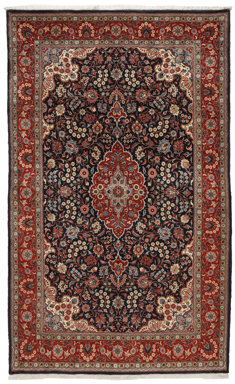 Sarough · Handgeknüpft – Blau, 245x149 cm
