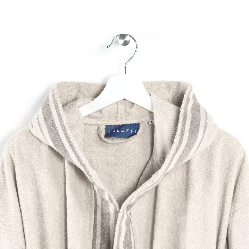 Accappatoio con Cappuccio golf in Cotone 260 gr/mq