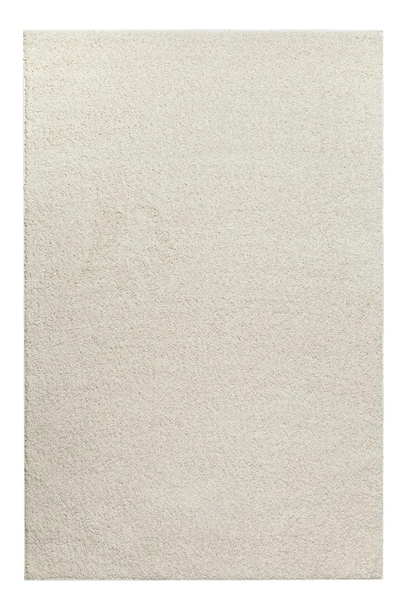 Teppich Creme Weiß Hochflor "Greta" WECONhome Basics