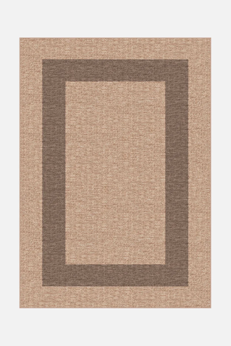 Jute-Haptik Madison Macchiato Teppich