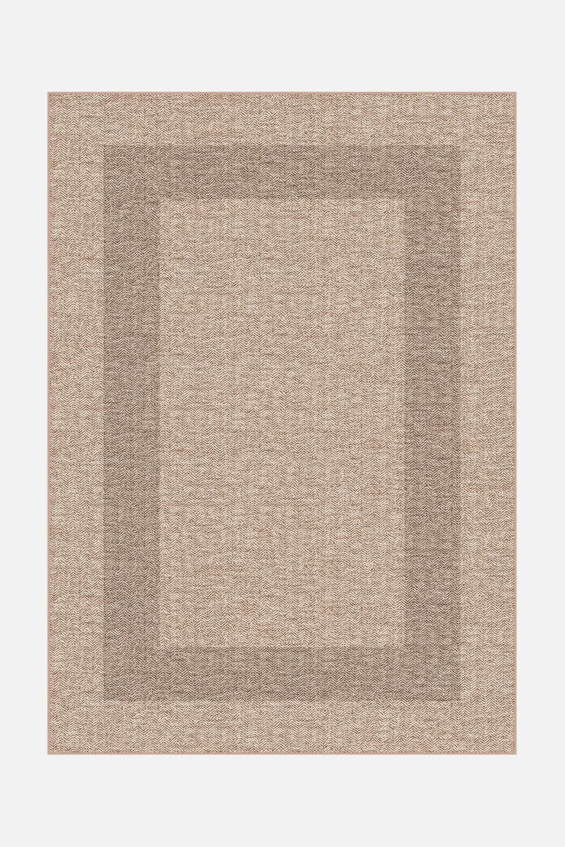 Jute-Haptik Madison Crema Teppich