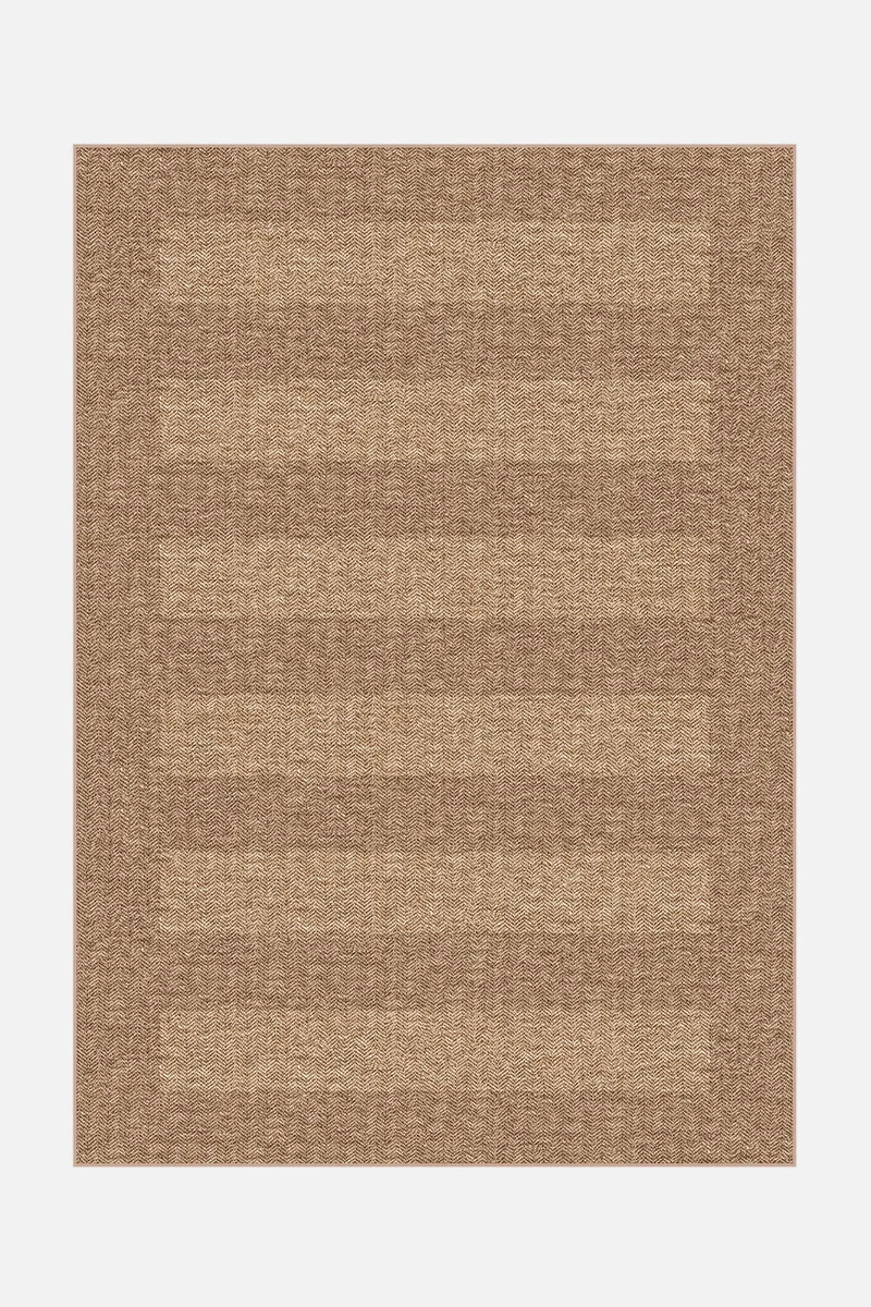 Jute-Haptik Liara Eiche Teppich
