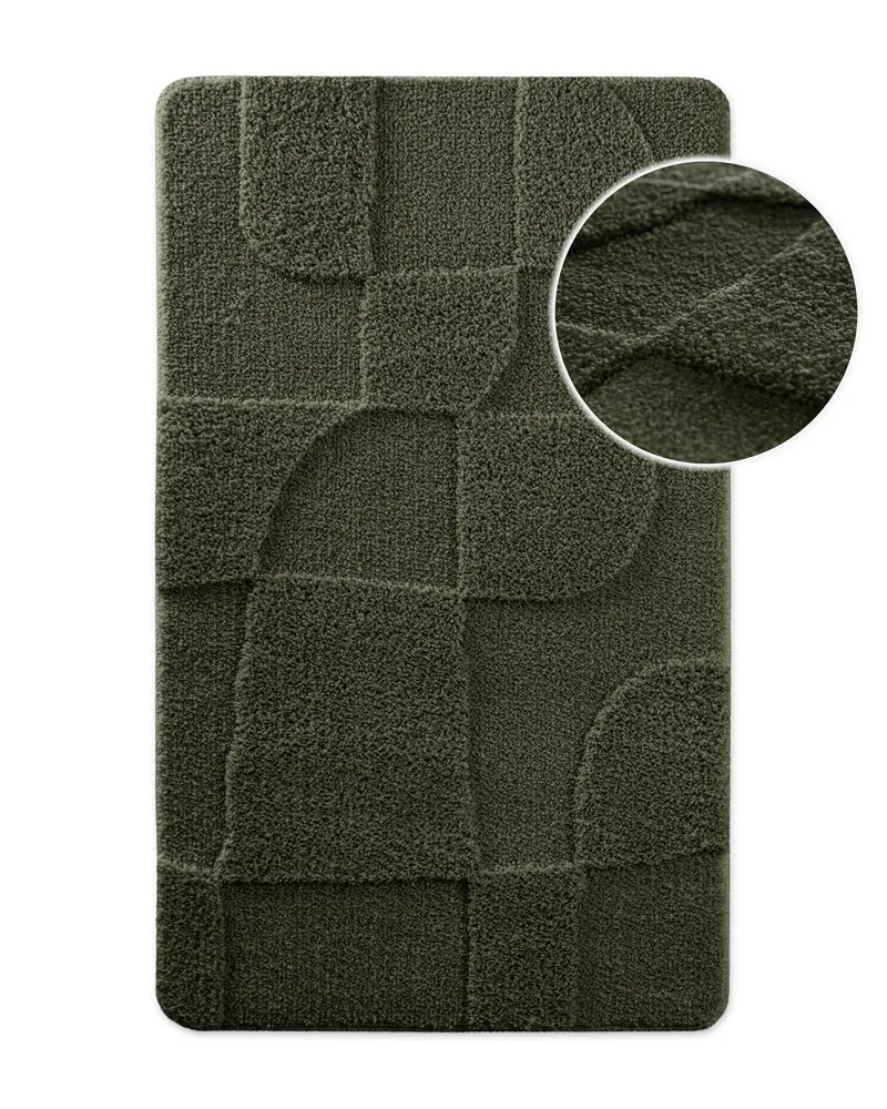 Badteppich Kiefer Grün "Davie" WECONhome