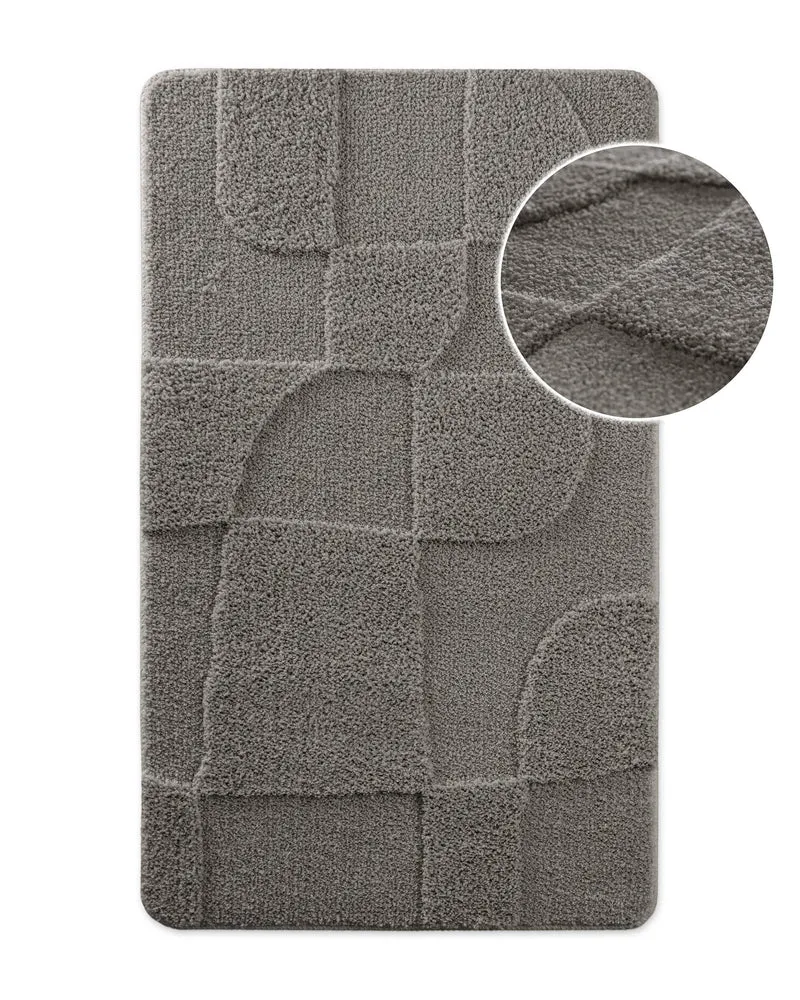 Badteppich Basalt Grau "Davie" WECONhome
