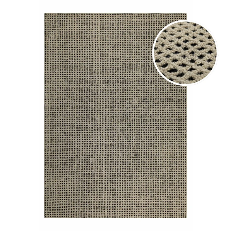 Kurzflor Teppich Sand Beige "Hamptons TWENTYNINE" WECONhome