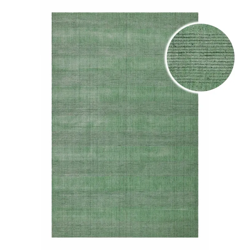 Kurzflor Teppich Blass Grün "Seattle" WECONhome