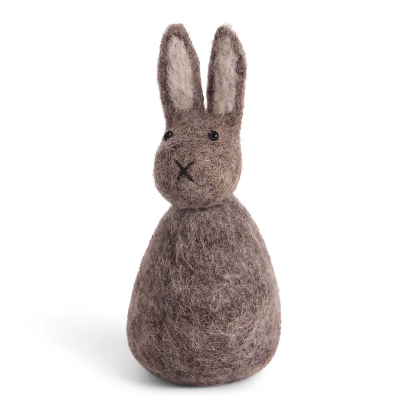Filzhase Big Bunny Grey