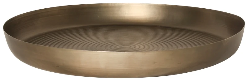 Metallschale Antik Bronze, 30 cm