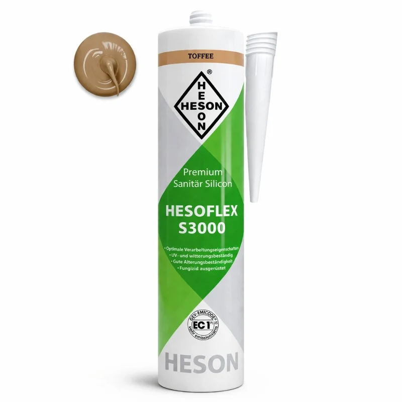 Sanitär Silikon Toffee A26 – HESOFLEX S 3000