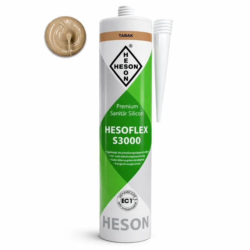 Sanitär Silikon Tabak A16 – HESOFLEX S 3000