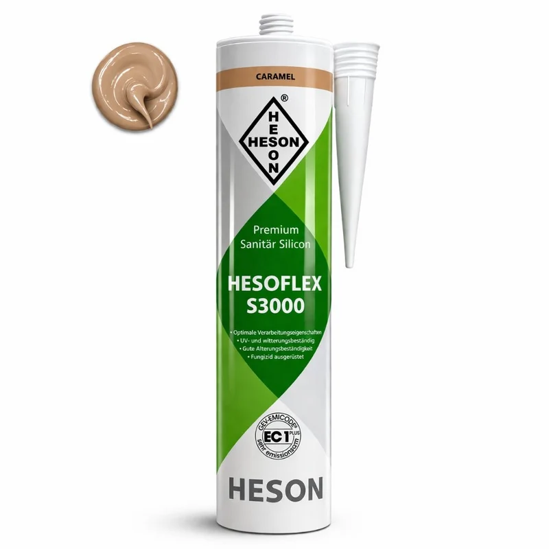 Sanitär Silikon Caramel A17 – HESOFLEX S 3000