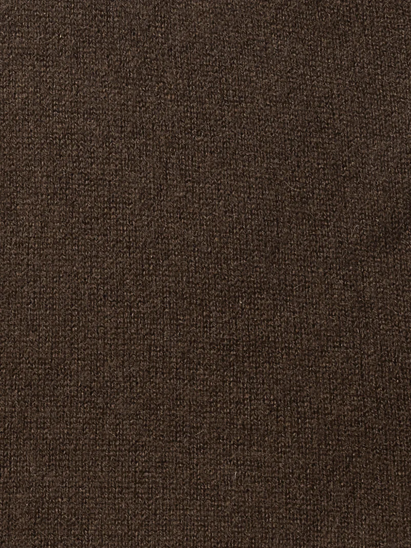 SLWMARIA Schmaler Kaschmirschal mit Schokoladenchips