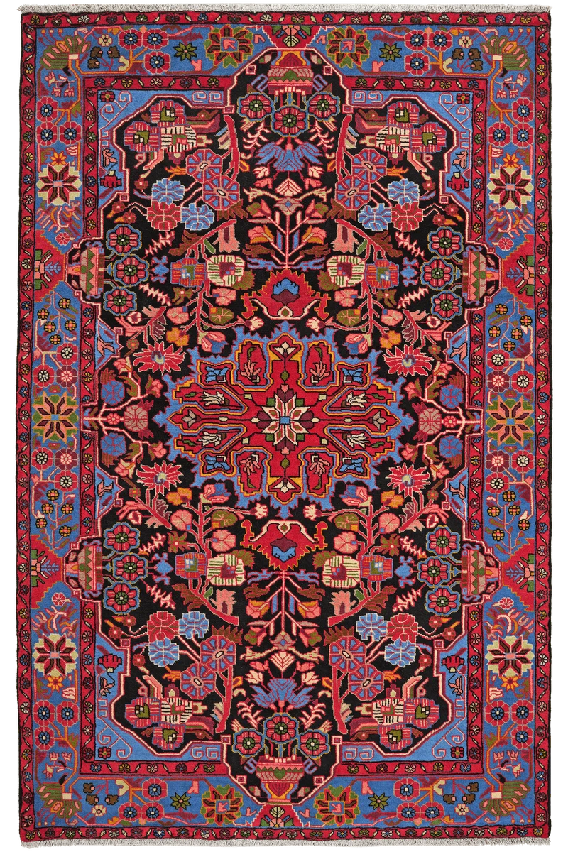 Nahavand · Handgeknüpft – Blau, 250x158 cm
