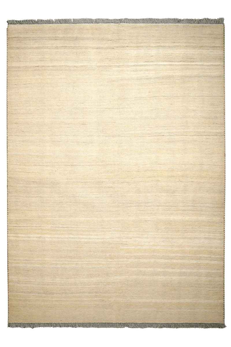 Kelim Gashgai · Handgewebt – Beige, 206x149 cm