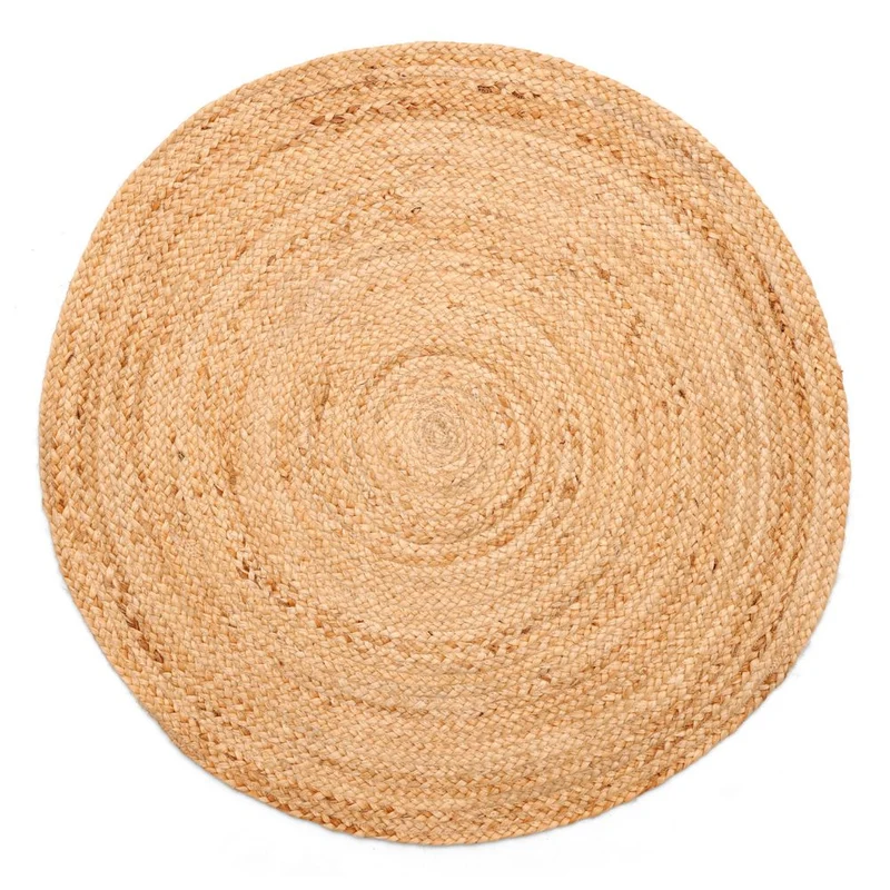 Natürlicher Jute-Teppich NATURE rund diverse Größen