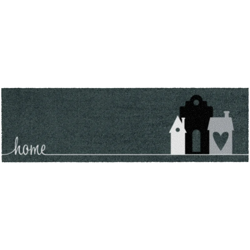 Läufer klein 30x100 Mat hygge home anthrazit