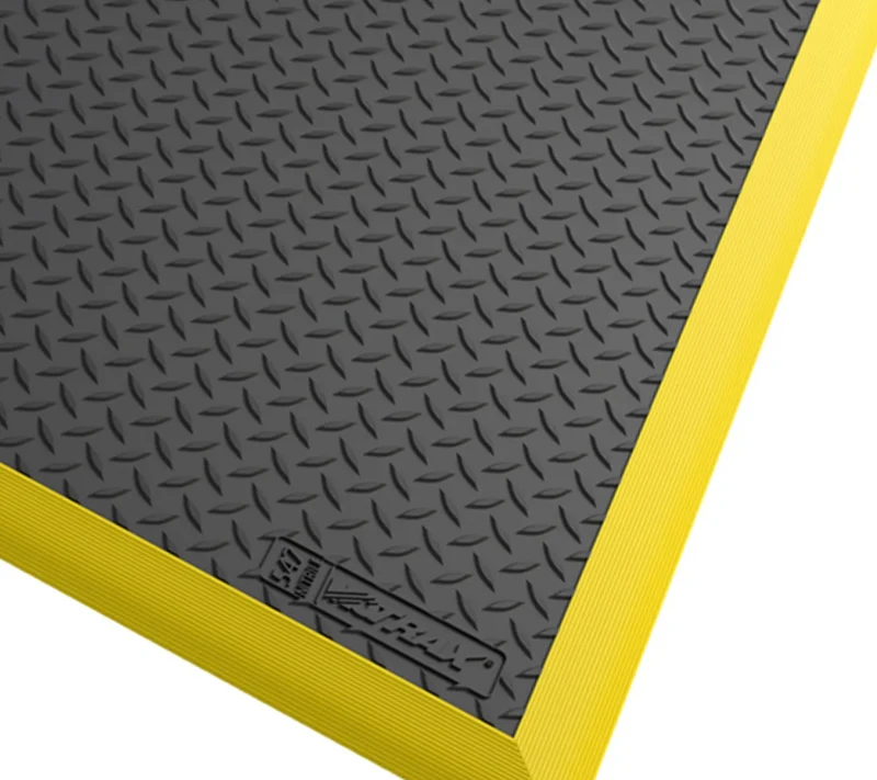 Diamond Flex™ Nitrile 547 Notrax Anti-Ermüdung Schwarz/Gelb