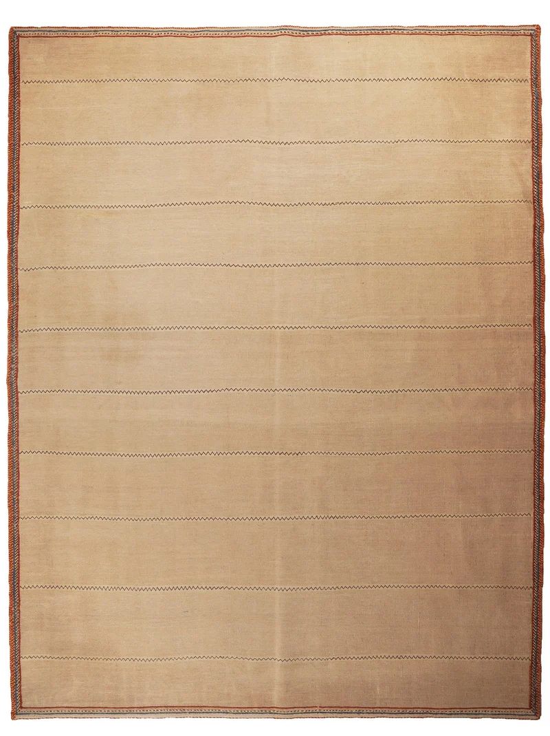 Kelim Afshar · Handgewebt – Beige, 237x168 cm