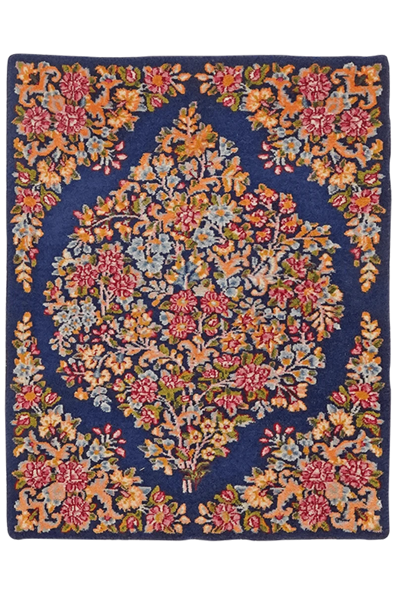 Yazd · Handgeknüpft – Blau, 67x52 cm